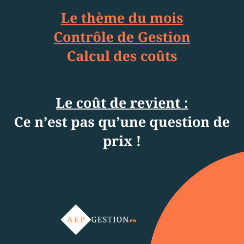 calcul de coût